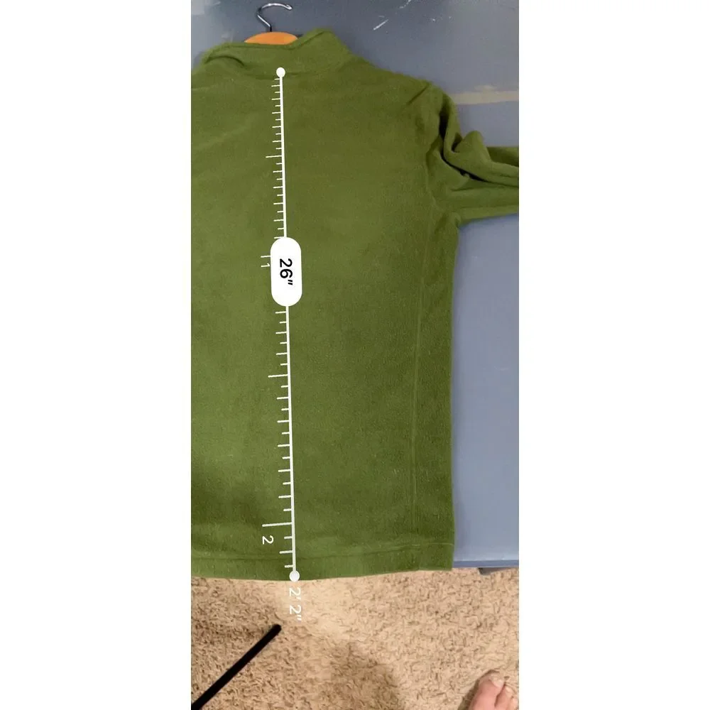 The North Face Green Lightweight Fleece -‎ Mens Small